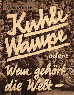 Kuhle Wampe oder: Wem gehort die Welt?(1932) Movies